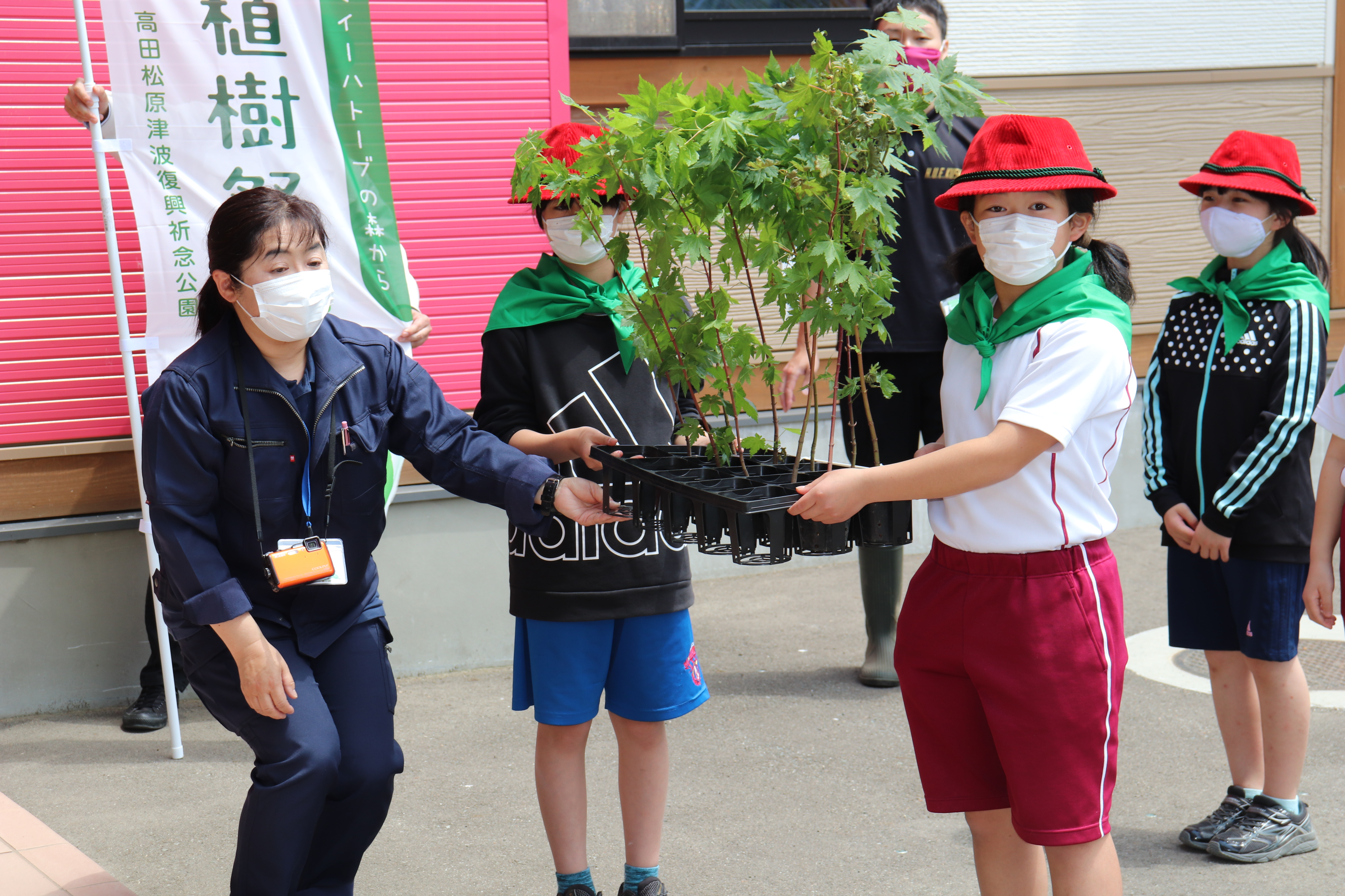 ①江刈小学校緑の少年団