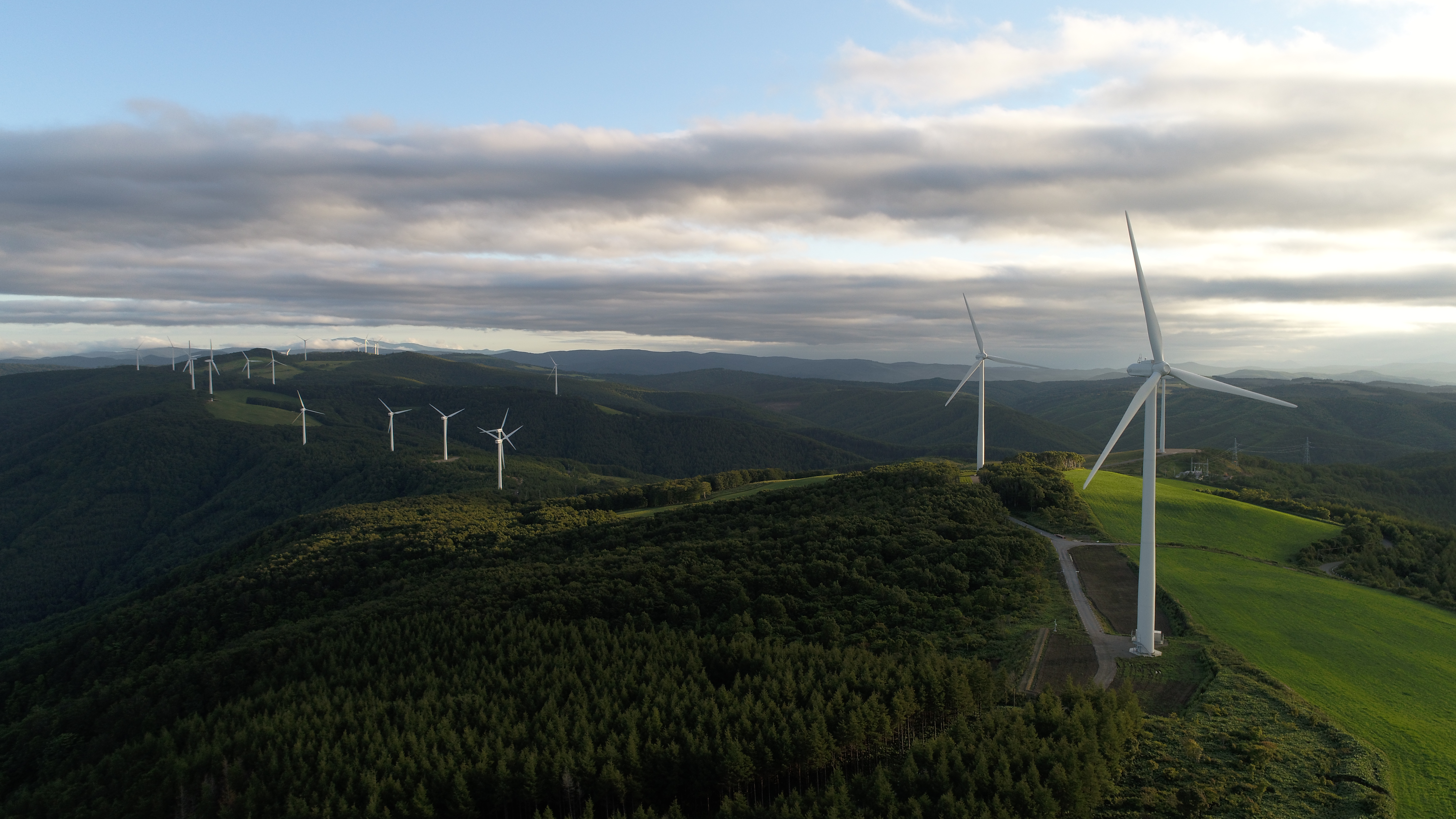 上外川風力発電(新旧)